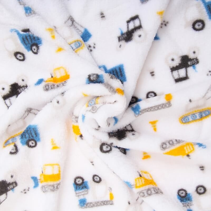 Paturica din fleece pentru bebelusi model autovehicule - Mother's Choice [5]