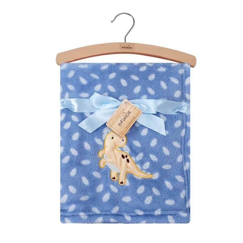Paturica din fleece pentru bebelusi model dinozaur - Mother's Choice [1]