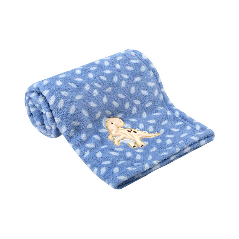 Paturica din fleece pentru bebelusi model dinozaur - Mother's Choice [2]