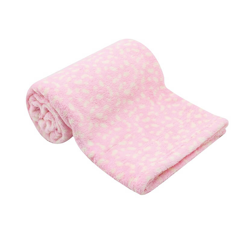 Paturica roz din fleece pentru bebelusi - Mother's Choice [2]