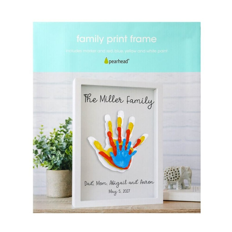 Rama cu amprente pentru intreaga familie transparenta - Pearhead [6]