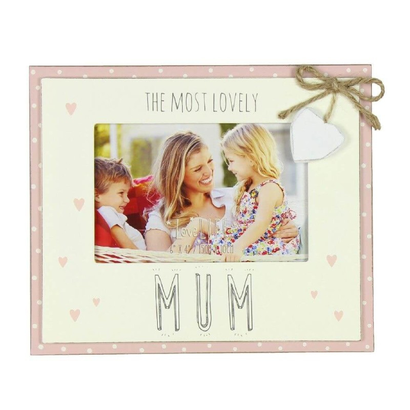 Rama foto cadou pentru mama cu mesaj Most Lovely Mum - Love Life [1]