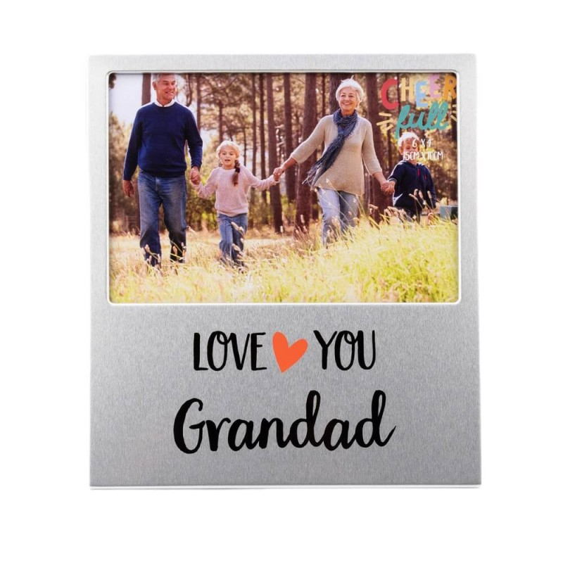 Rama foto din aluminiu love you Grandad [1]
