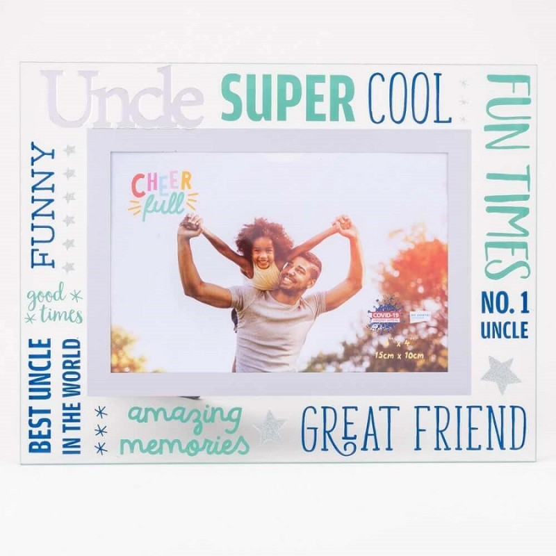 Rama foto din sticla Super Cool Uncle [1]
