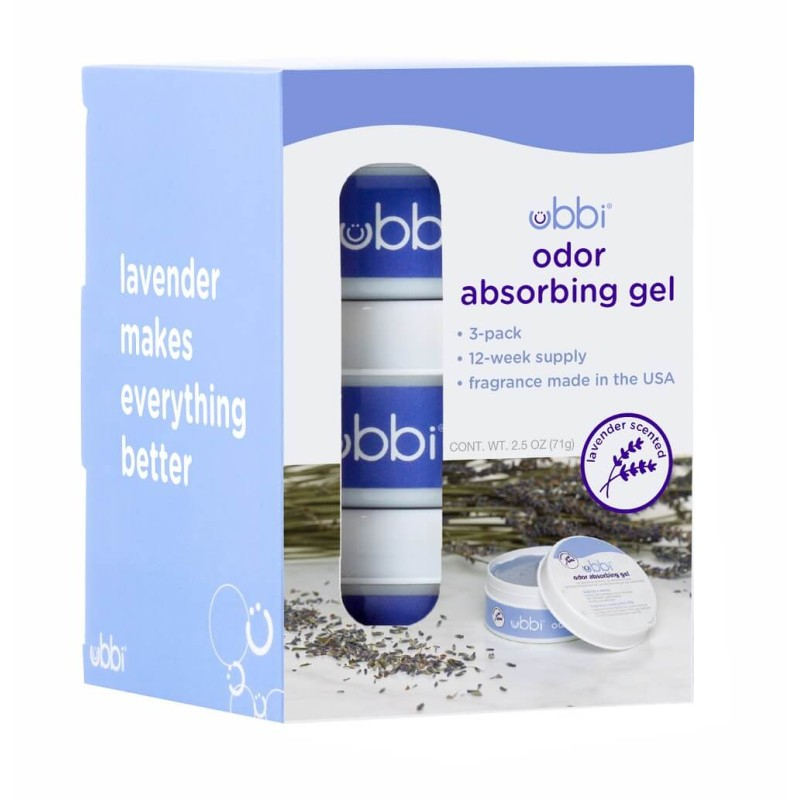 Set 3 bucati gel absorbant mirosuri - Ubbi  [2]
