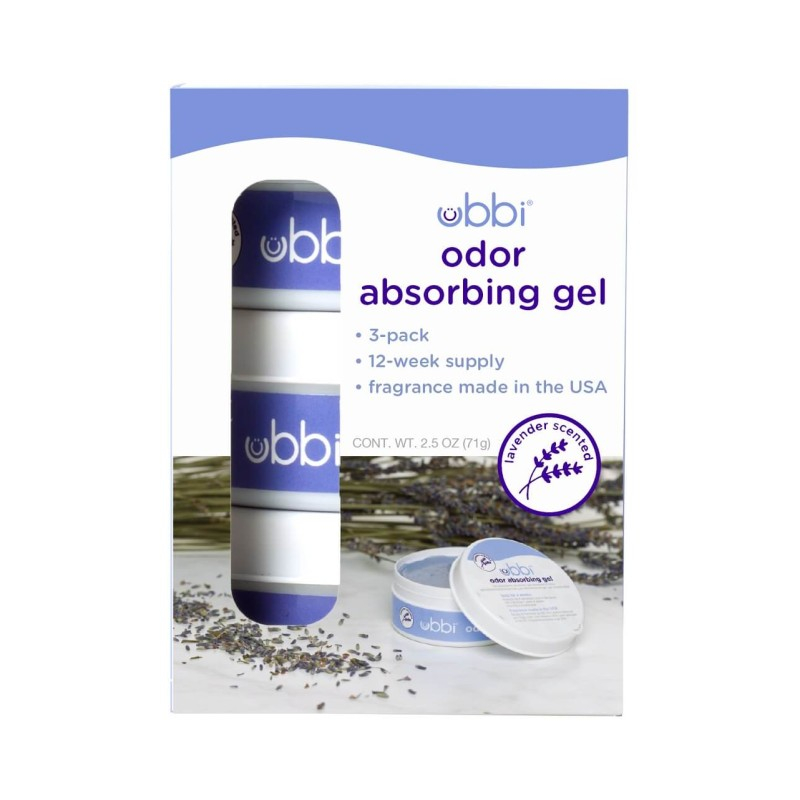 Set 3 bucati gel absorbant mirosuri - Ubbi  [7]