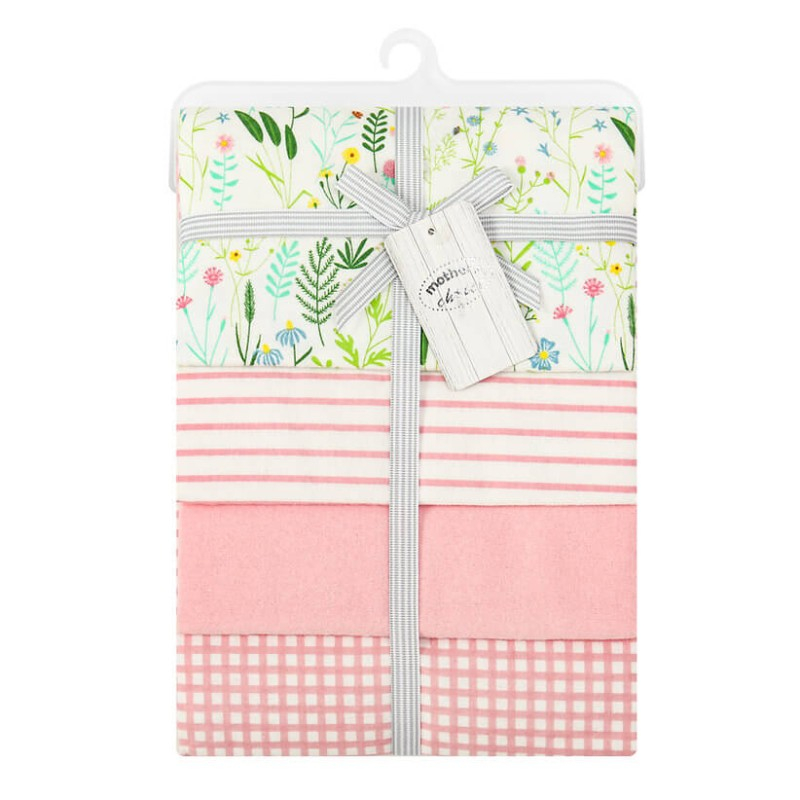 Set 4 paturici subtiri din bumbac pentru bebelusi - Mother's Choice [1]