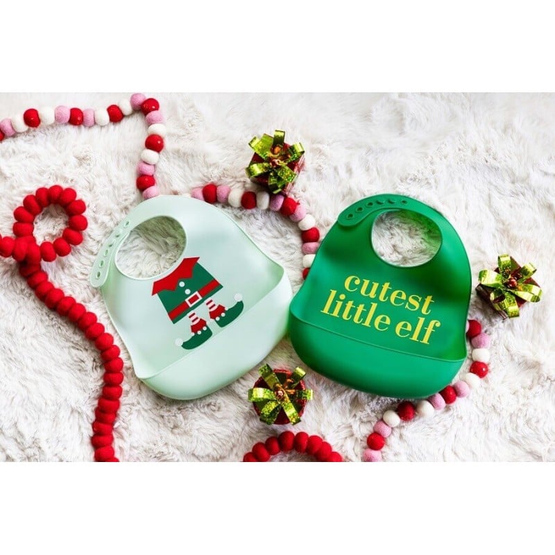 Set bavete din silicon Cute Little Elf - Pearhead  [4]