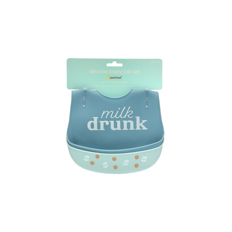 Set bavete din silicon Milk Drunk - Pearhead [6]
