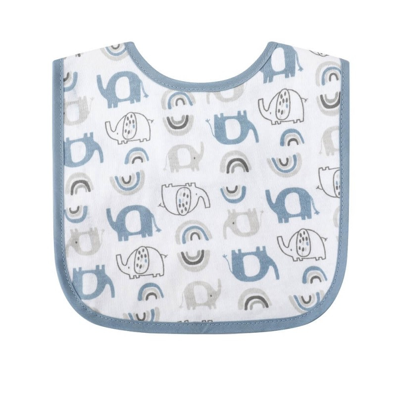 Set bavete pentru bebelusi 5 piese model elefantel Infancie [3]