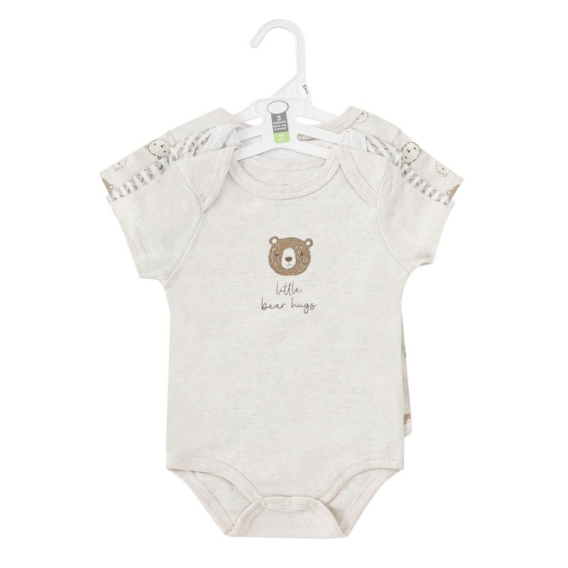 Set body bebe 3 piese model ursulet - marimea 6-9 luni [5]