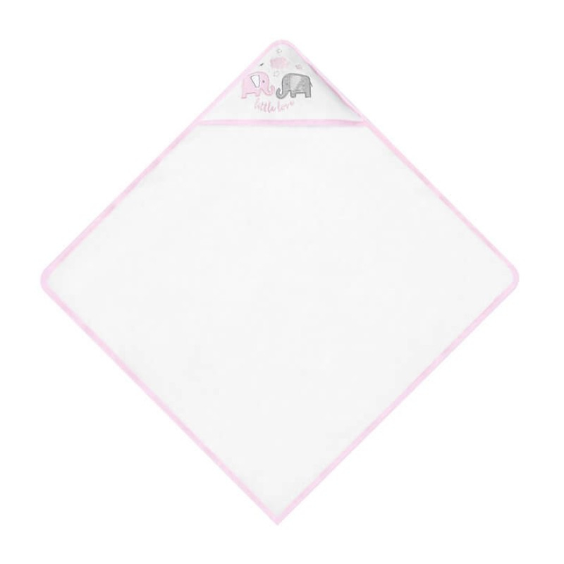 Set cadou bebelusi cu 5 mini prosopele si prosop de baie cu gluga little love - Mother's Choice [4]