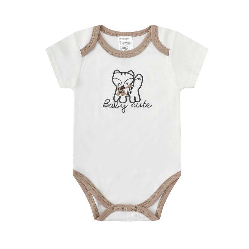 Set cadou nou nascuti 4 piese din bumbac model baby cute - Mother's Choice [3]