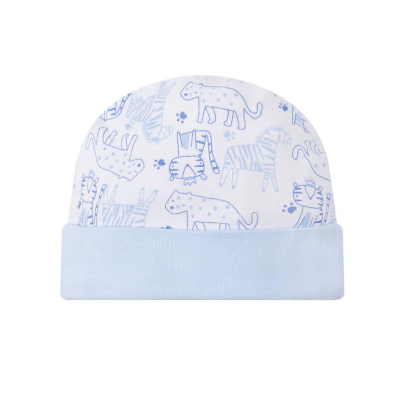 Set cadou nou nascuti 4 piese din bumbac model safari - Mother's Choice [6]