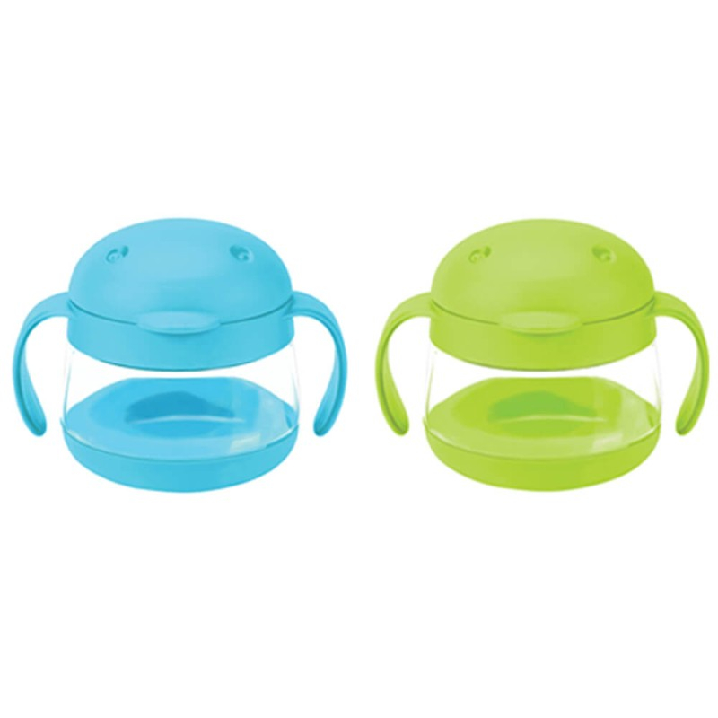 Set cani pentru gustare bleu si verde - Ubbi  [1]