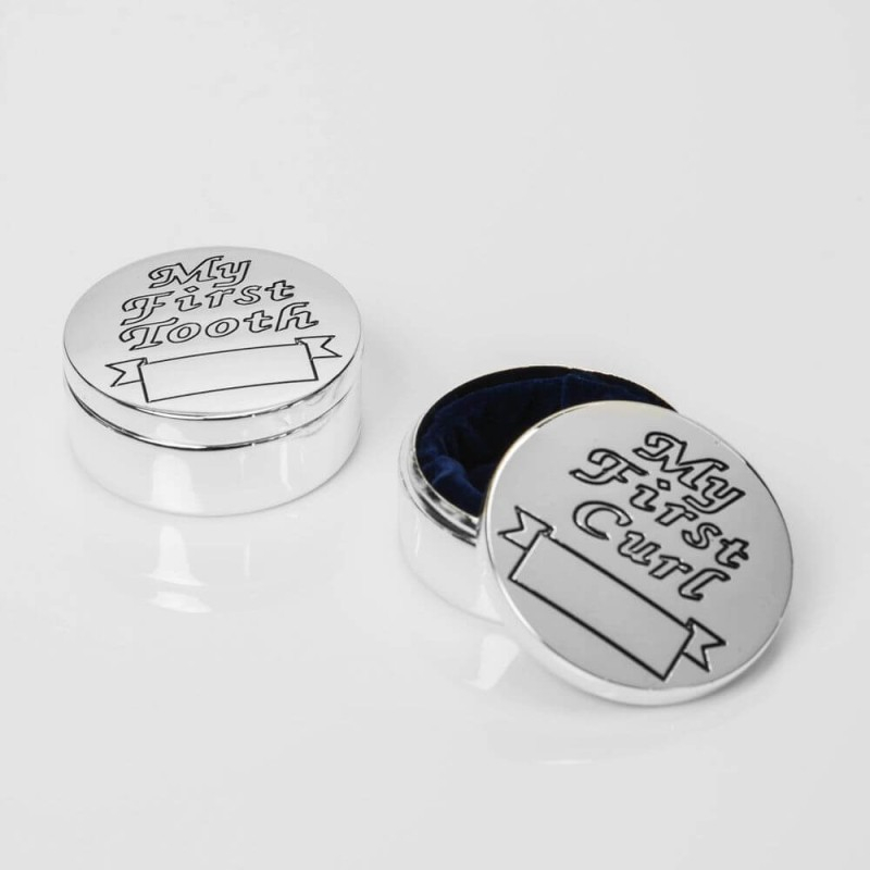 Set cutiute argintate pentru prima suvita si primul dintisor - Celebrations [3]