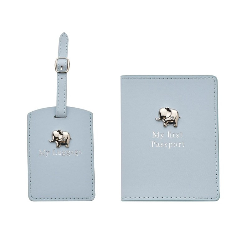 Set pentru prima calatorie a bebelusului bleu Bambino by Juliana [1]