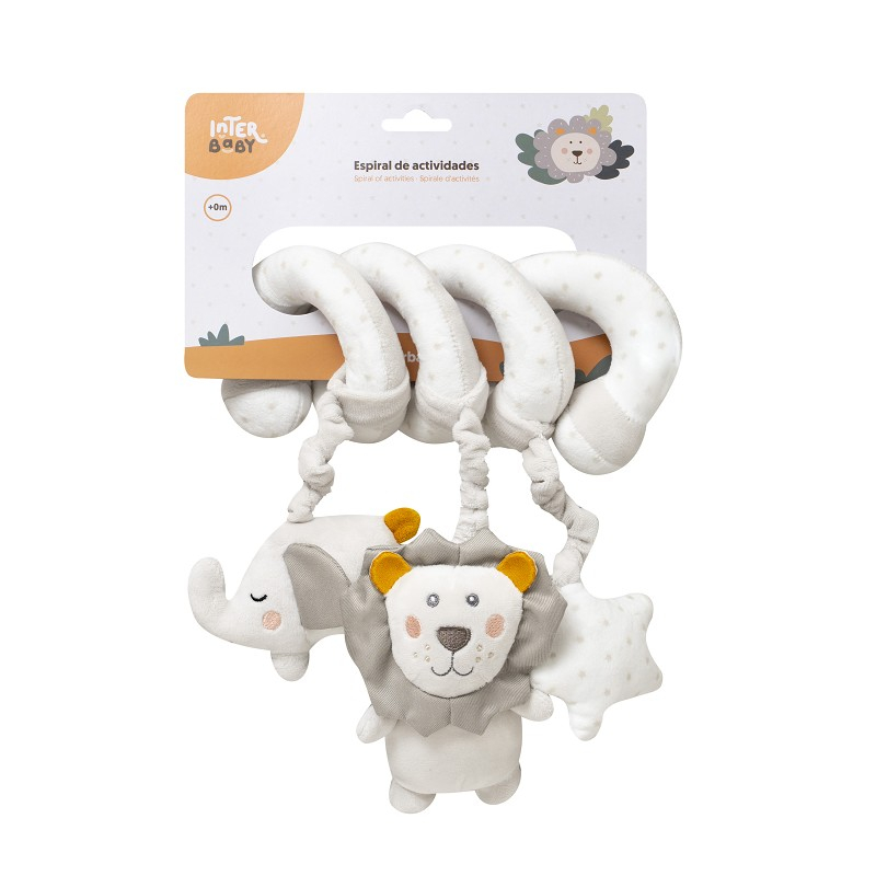 Spirala de plus cu jucarii model leu - Inter Baby  [3]