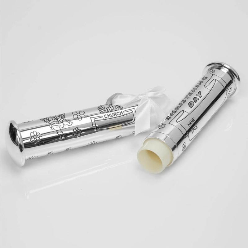 Suport argintat pentru certificatul de botez - Celebrations [2]