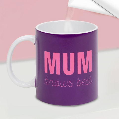 Cana termo cu mesaj Mum knows best - Now or Never [2]
