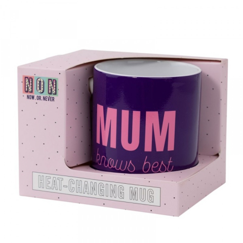 Cana termo cu mesaj Mum knows best - Now or Never [4]