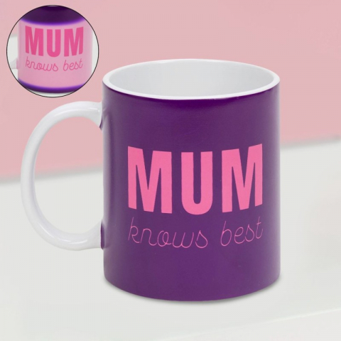 Cana termo cu mesaj Mum knows best - Now or Never [3]