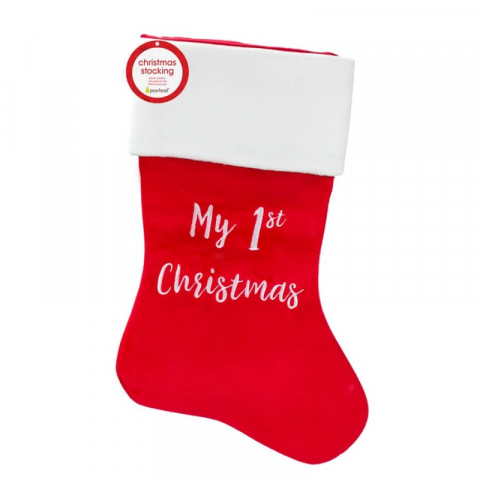 Cizmulita pentru cadouri My First Christmas - Pearhead [1]