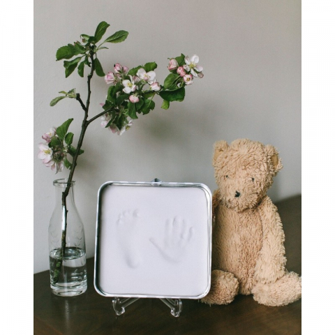 Cutie pentru mulaj manuta si piciorus white and grey - Pearhead [2]