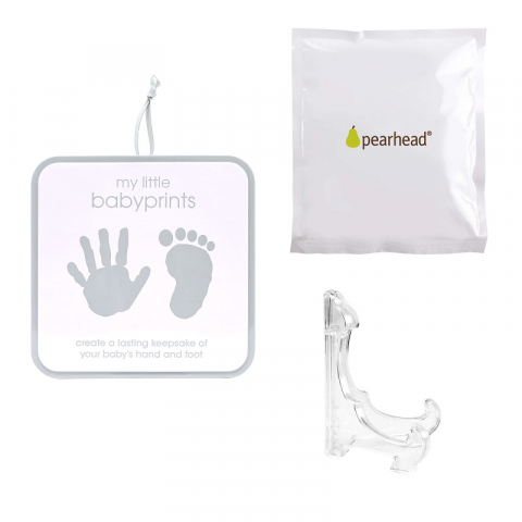 Cutie pentru mulaj manuta si piciorus white and grey - Pearhead [5]