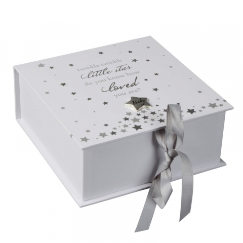 Cadouri nou-nascuti - Cutie pentru pastrarea amintirilor bebelusului - Twinkle Twinkle
