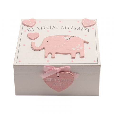 Cutiuta amintiri roz din MDF My Special Keepbox - Petit Cheri [3]