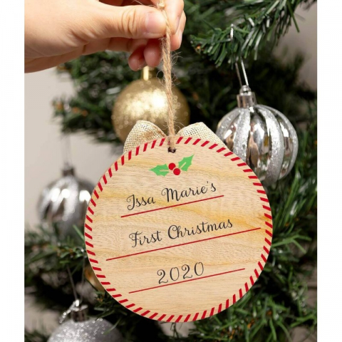 Decoratiune Craciun pentru amprenta bebelusului - Pearhead [3]
