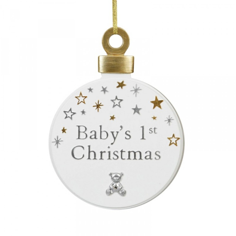 Cadouri Craciun - Decoratiune glob First Christmas Bambino by Juliana