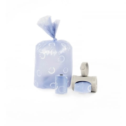Dispenser portabil pentru pungute scutece gri - Ubbi On The Go  [1]