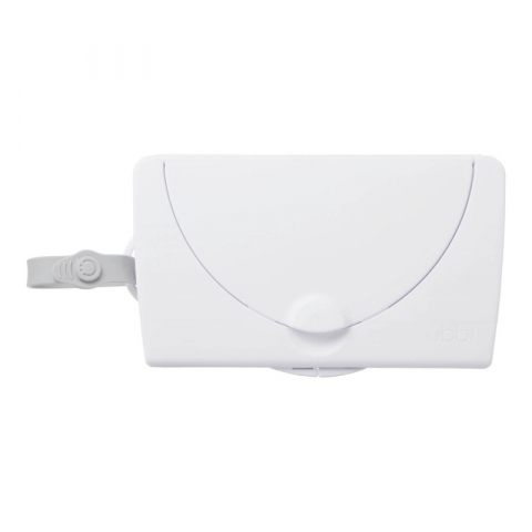 Cosuri si accesorii scutece - Dispenser portabil pentru servetele umede alb - Ubbi On The Go 