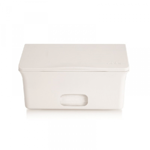 Cosuri si accesorii scutece - Dispenser servetele umede alb - Ubbi 