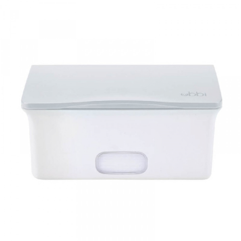 Cosuri si accesorii scutece - Dispenser servetele umede gri - Ubbi 
