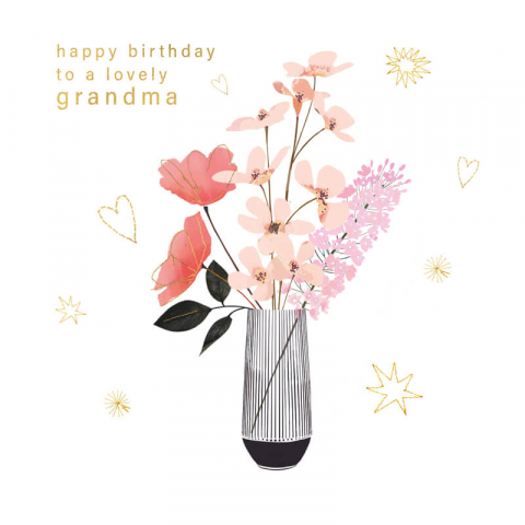 Felicitari si pungi cadou - Felicitare pentru bunica Lovely Grandma