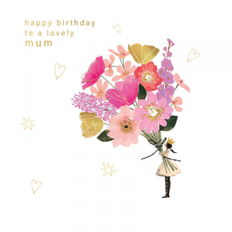 Felicitari si pungi cadou - Felicitare pentru mamici Lovely Mum
