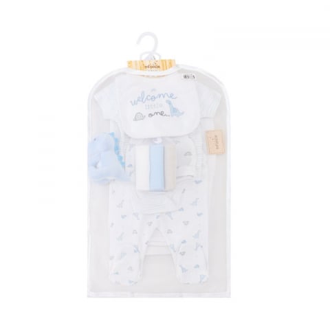 Hainute bebelusi set 10 piese bumbac model dino - Infancie - marimea 0-3 luni [1]