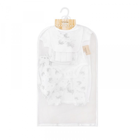 Hainute bebelusi set 10 piese bumbac model stelute - Infancie - marimea 3-6 luni [1]