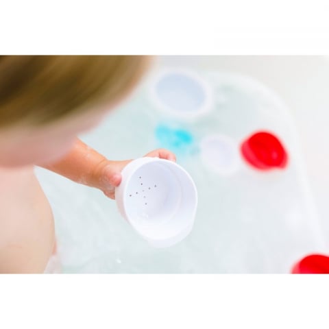 Jucarie de baie pentru bebelusi model piramida - Ubbi [7]
