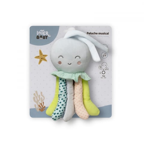 Jucarie de plus caracatita muzicala - Inter Baby  [2]
