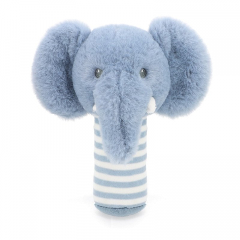 Jucarii - Jucarie zornaitoare pentru bebelusi elefantel bleu - Keel Toys