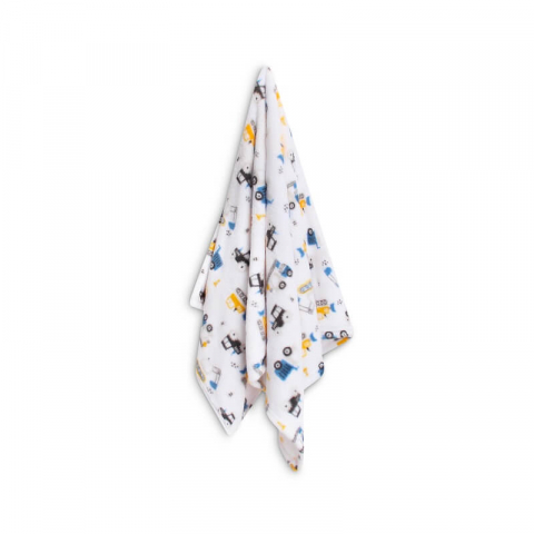 Paturica din fleece pentru bebelusi model autovehicule - Mother's Choice [3]