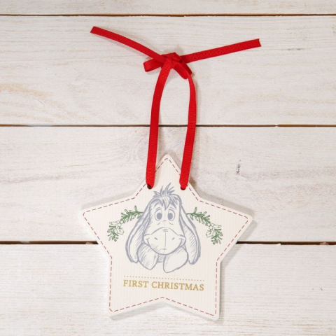 Placuta din lemn First Christmas Eeyore - Disney Magical Beginnings [1]