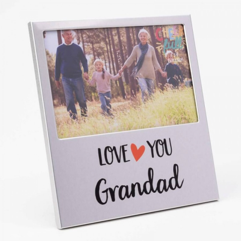 Rama foto din aluminiu love you Grandad [1]