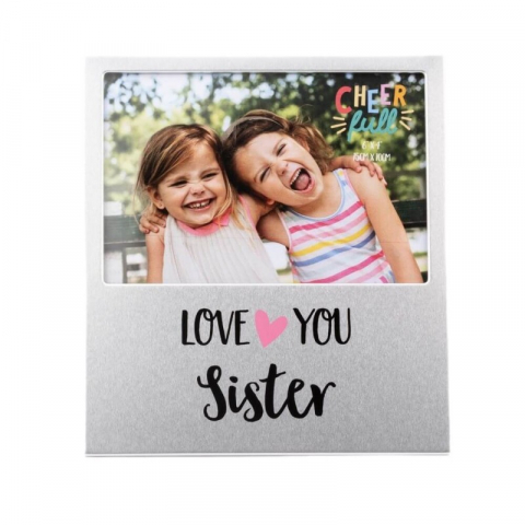 Rame foto - Rama foto din aluminiu love you sister