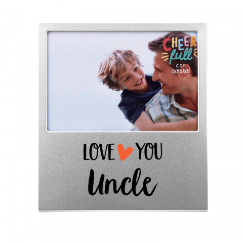 Rame foto - Rama foto din aluminiu love you Uncle