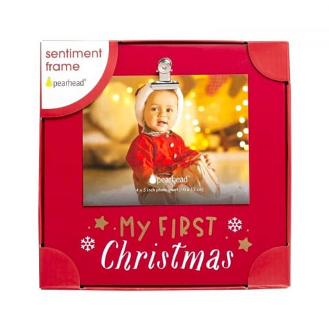 Rama foto My First Chrismas - Pearhead [1]